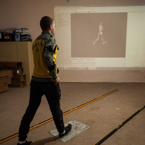 Відеокомпютерна 3D реєстрація та аналіз рухів людини (Qualisys)